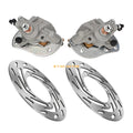 Front Brake Calipers & Disc Rotors for Yamaha Kodiak 700 YFM700 (2016–2020)