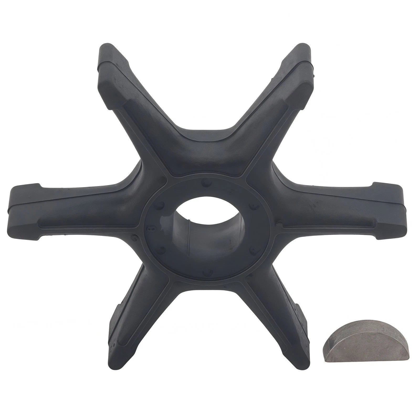6G0-44352-00 Water Pump Impeller & Key for Yamaha Outboard (20-25 HP)