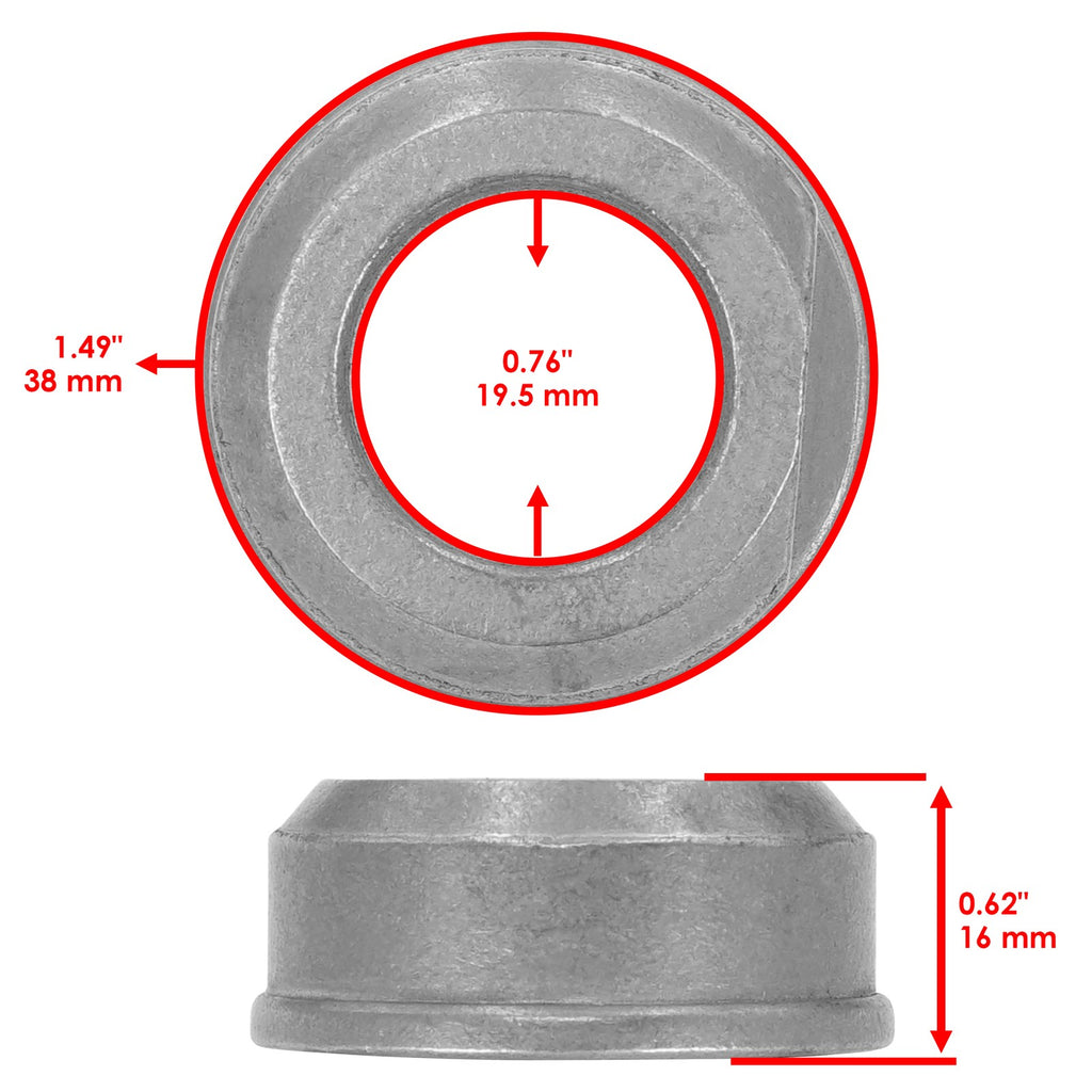 Caster Wheel Roller Bearing and Bushing Replacement for Land Pride ZT360 ZT372 (2011–2012)
