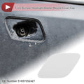 Front Left Bumper Trim Nozzle Cover for BMW X6 (2008–2014) White