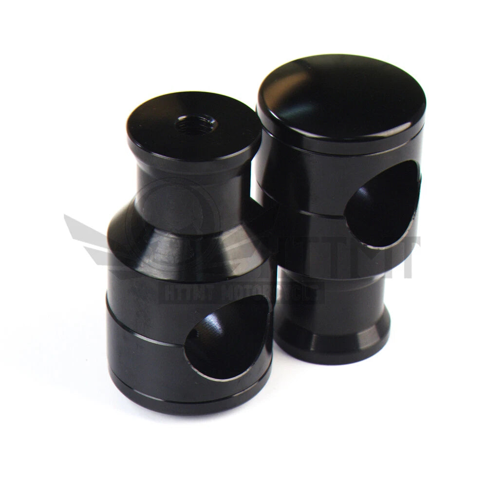 2" Rise Handlebar Risers for Harley (1.25" Mount)