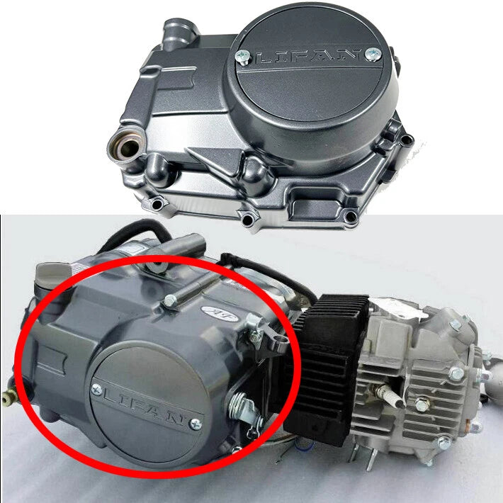 Replacement Right Side Clutch Casing Cover for Lifan 125cc (Pit Bike)