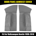 Microfiber Leather Door Panel Armrest Cover Pair for Volkswagen Beetle (1998–2010)