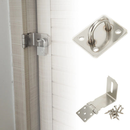 Lock Plate with Corner Buckles for Universal Fit (1 Piece)