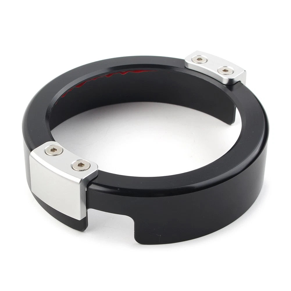 Speedometer Protection Ring Cover for Honda Rebel CMX 300 (2021) Black Silver