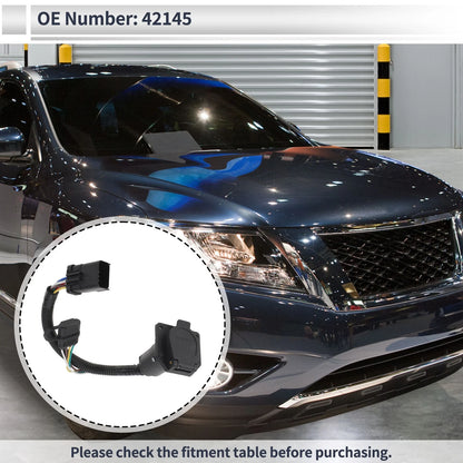 4-Pin 7-Pin Trailer Wiring Connector Cord for Jeep Commander (2010)