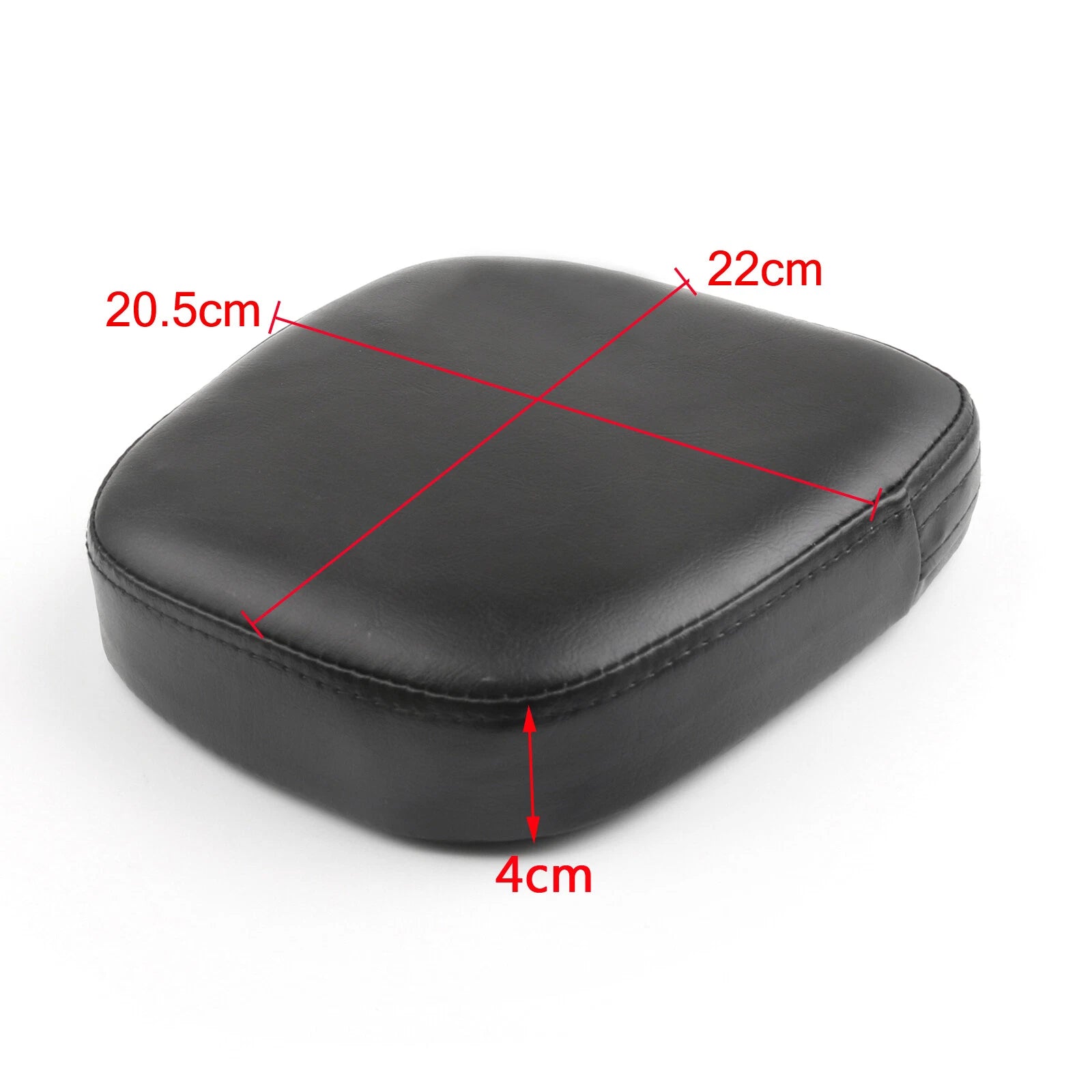 Universal Moto Backrest Cushion Pad for Kawasaki Honda Suzuki Yamaha (T9)