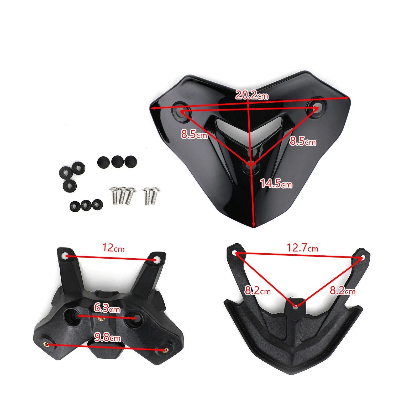 Windshield Fairing Wind Deflectors for BMW F900R (2020–2021)