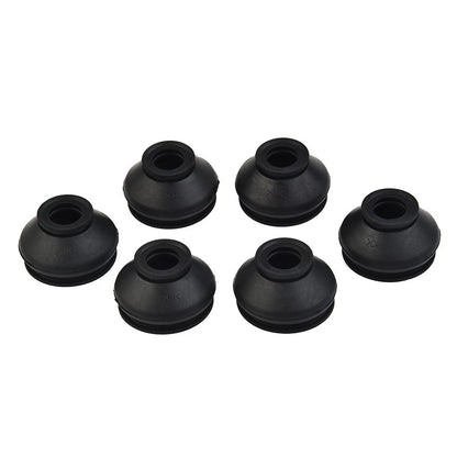 Set of 6 Rubber Dust Boots for Universal Rod End and Ball Joint
