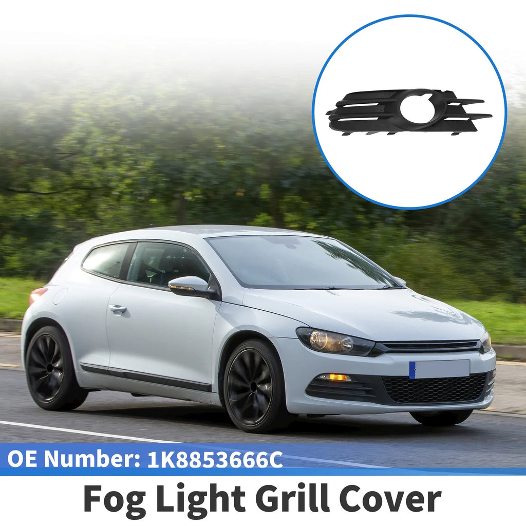 Front Right Fog Light Grill Replacement for Volkswagen Scirocco (2008–2014)