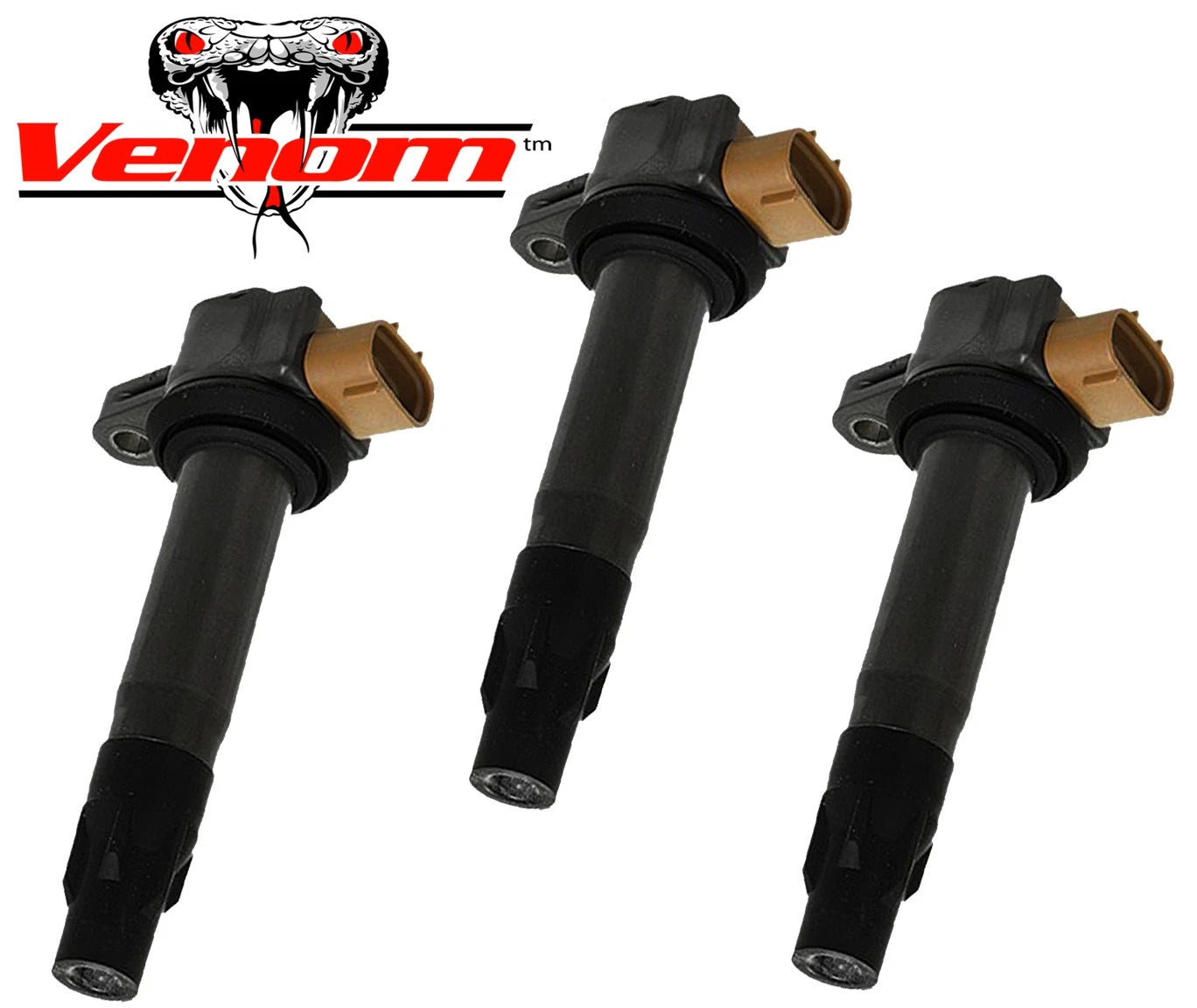Set of 3 Ignition Coils for SkiDoo 600 & 900 ACE (420666140, 420666141, 420666142)