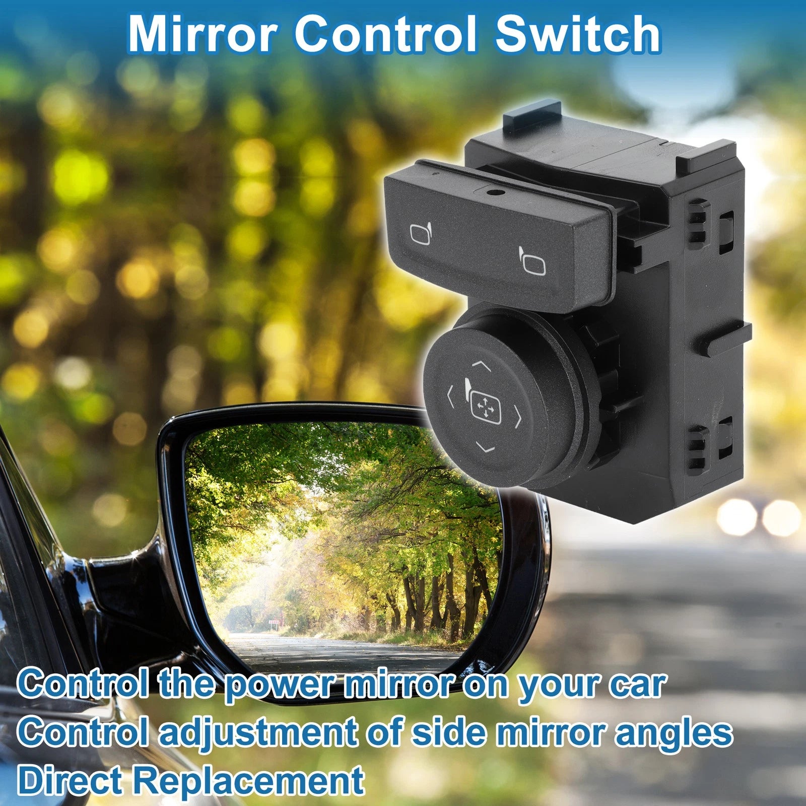 Car Mirror Switch Replacement for Chevrolet Silverado Suburban Tahoe (2007–2014)