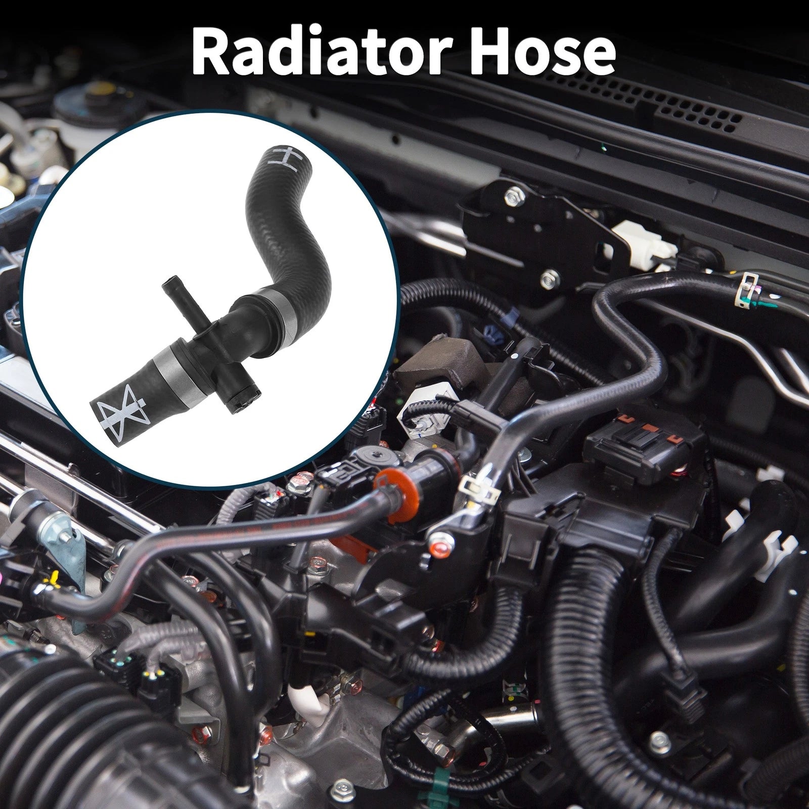 Radiator Coolant Hose Pipe Replacement for Volkswagen Touareg 3.0L (2011–2015)