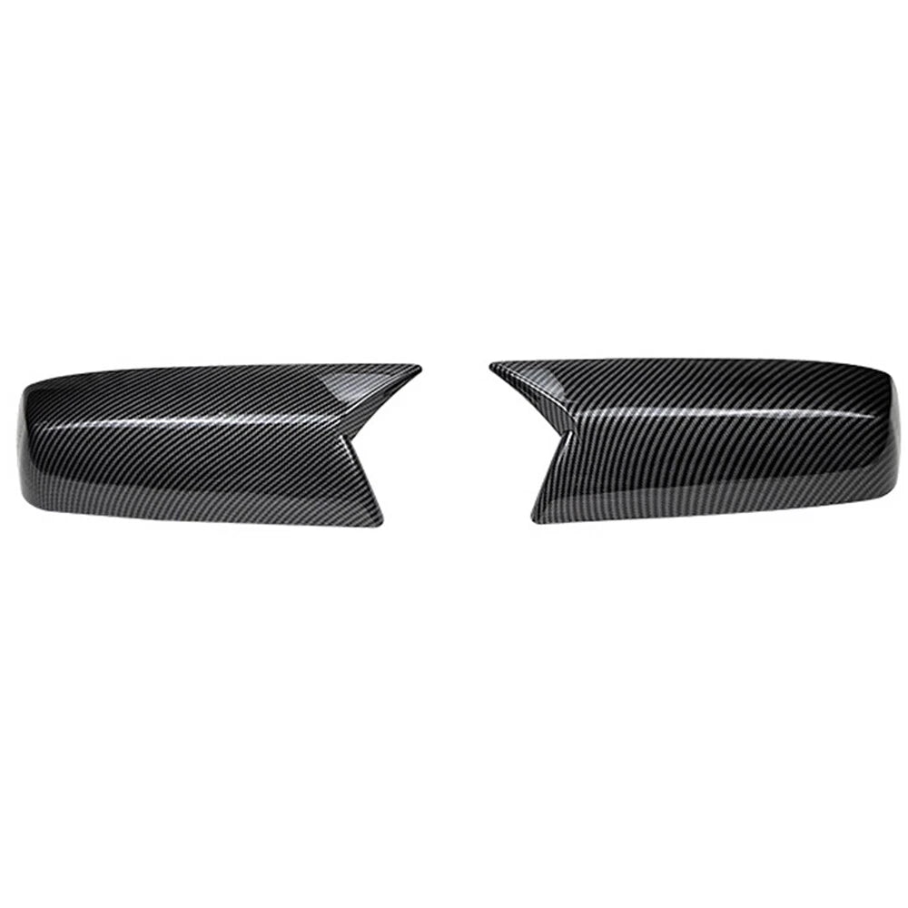 Carbon Look Add-On Rearview Side Wing Mirror Cap Cover for GMC Sierra 1500 (2014–2019)