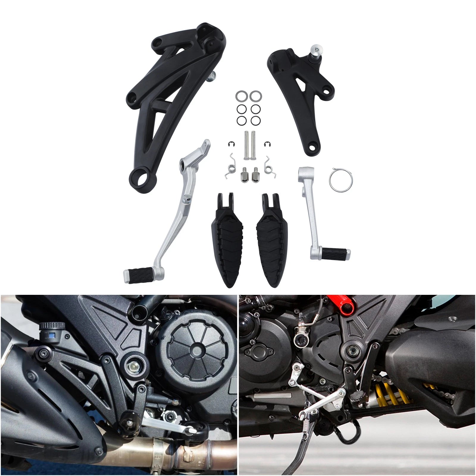 Footpegs for Ducati Diavel Carbon (2012–2017)