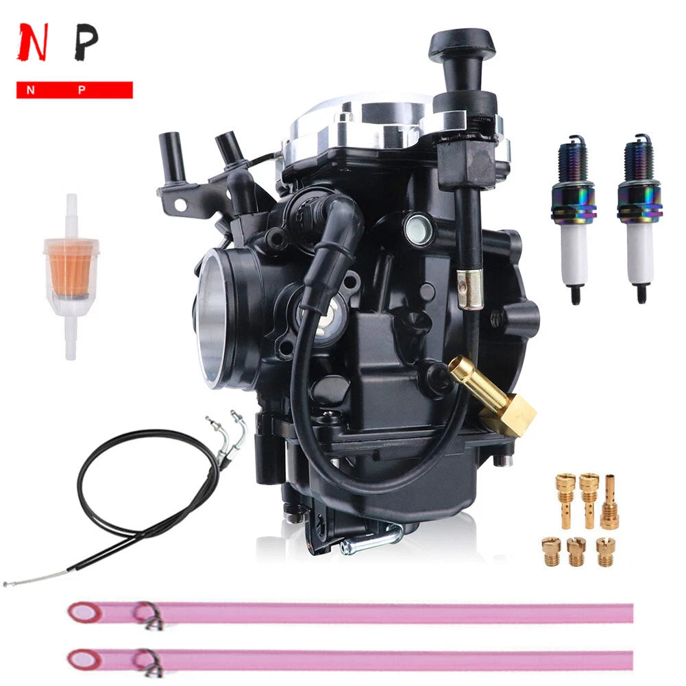 CV40 40mm Carburetor & 43'' Throttle Cable for Harley Davidson (1993–1999)