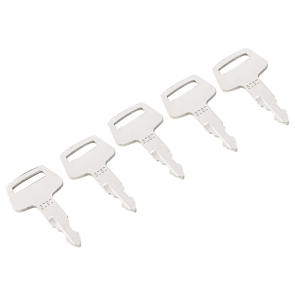 5X Ignition Keys for IHI Excavator (5080)