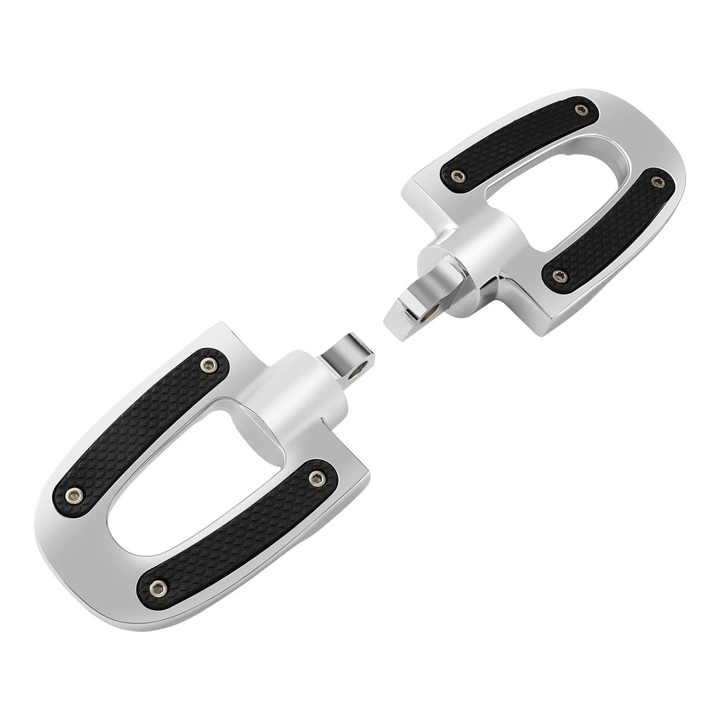 Chrome Footpeg Pegs Footrest for Harley Touring (2014–2023)