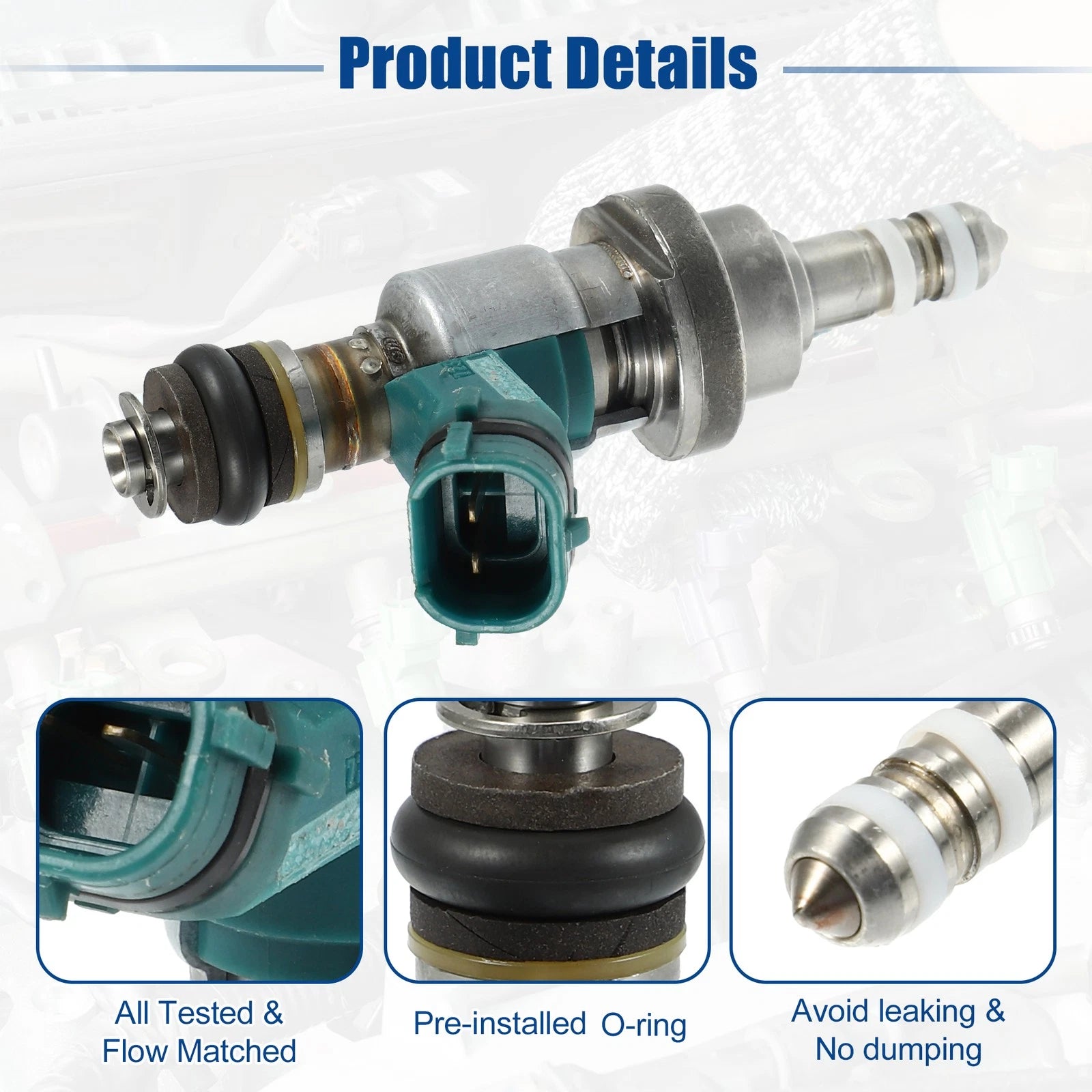 Fuel Injector Nozzle Replacement Set for Lexus IS250 (2005–2013)