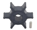 Water Pump Impeller with Pin for Yamaha 2 Stroke 4-5 HP Outboard (6E0-44352-00)