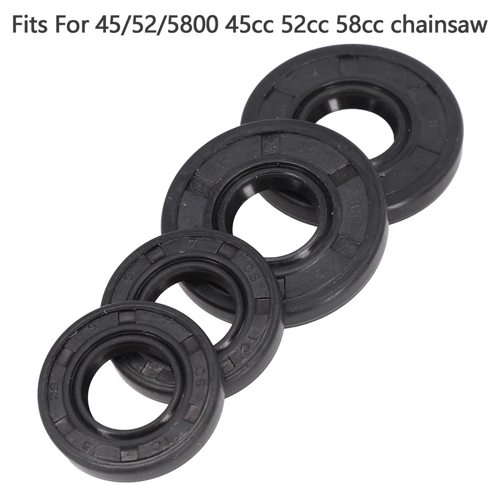 Oil Seal Kit for Chainsaw Lawn Mower (2 Sets)