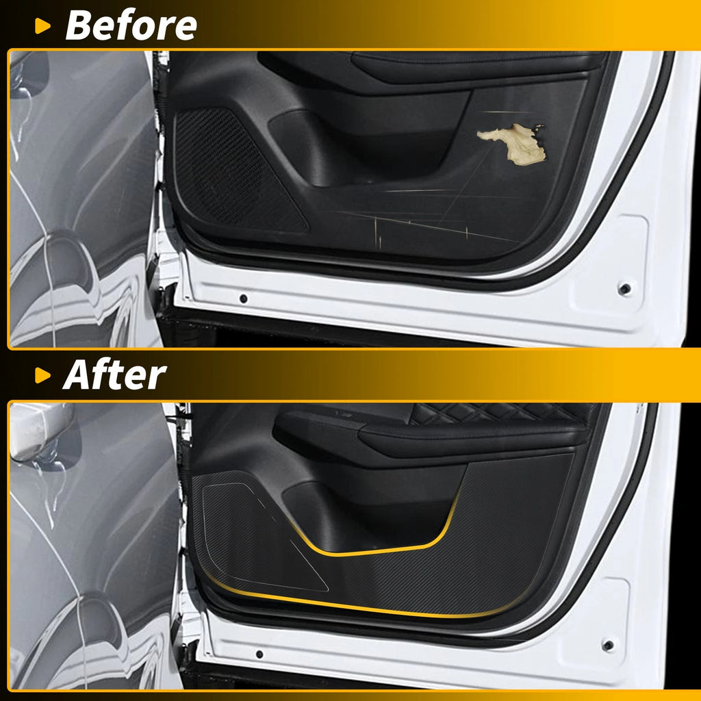 Car Door Anti Kick Pad Scratch Protector for Mitsubishi Outlander (2022–2025)