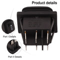 Waterproof Linear Actuator Switch with Momentary Polarity Reverse Function for
