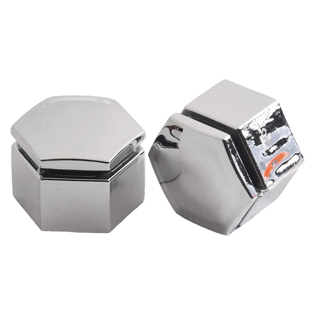 Bolt Wheel Nut Cap for Car (Chrome, Rustproof)