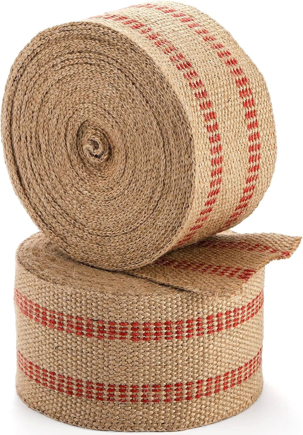 2 Pack Jute Webbing Tape 3.5" x 10 Yd for Upholstery