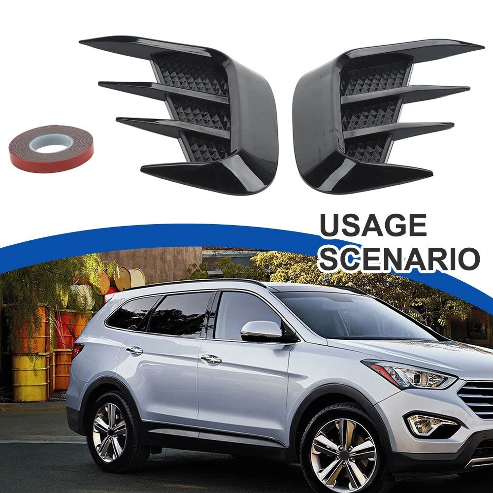 Side Vent Trim for Front Bumper (Soft Rubber)