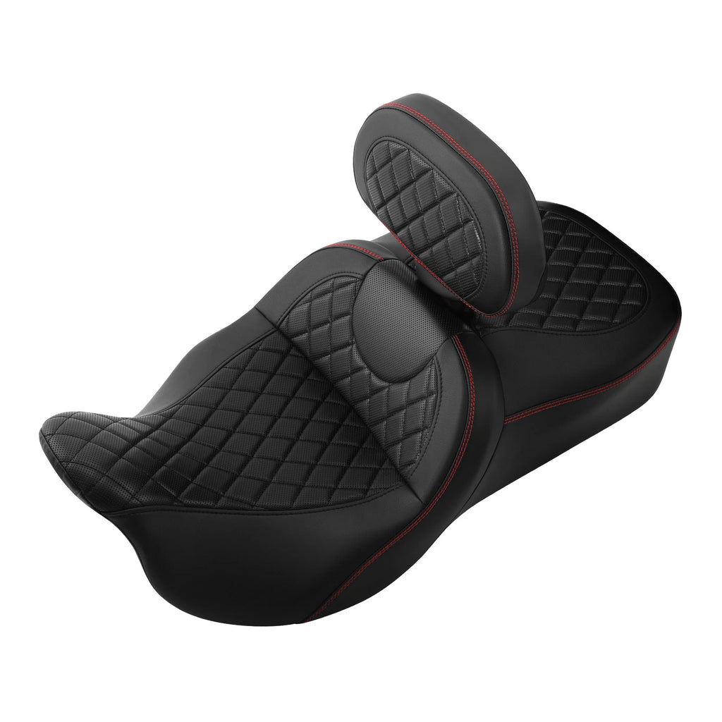 Driver Passenger Seat Backrest for Harley Electra Tri Glide (2009–2023)