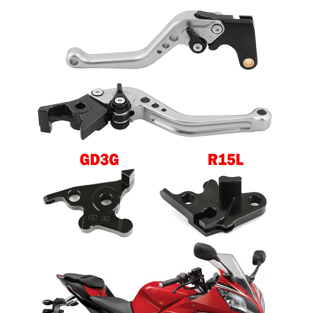 Short Clutch Brake Lever for Yamaha MT125 (2014–2019) Silver T9