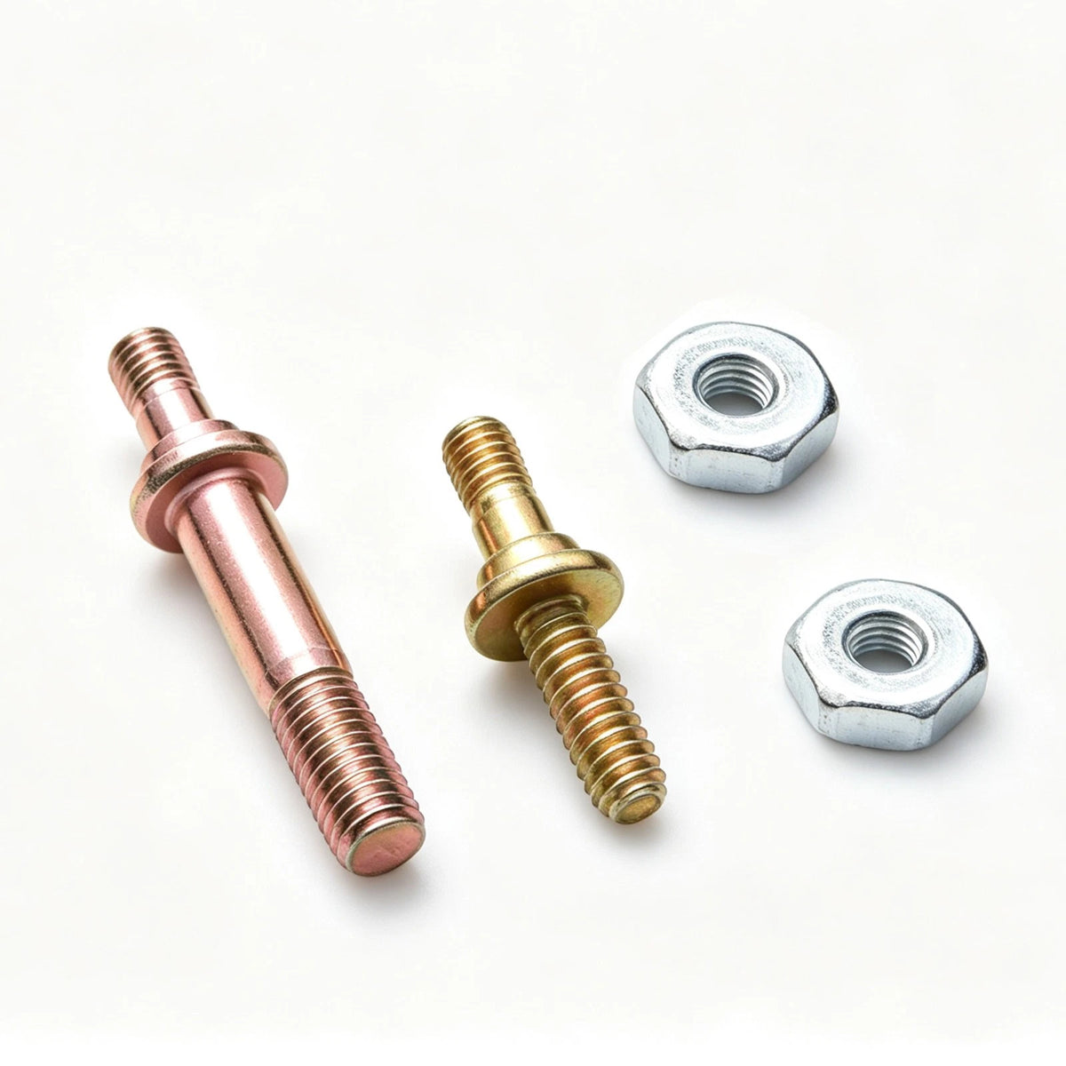 Set of 4 Galvanized Bar Stud Nuts for Stihl 029 039 MS290 MS310 MS390
