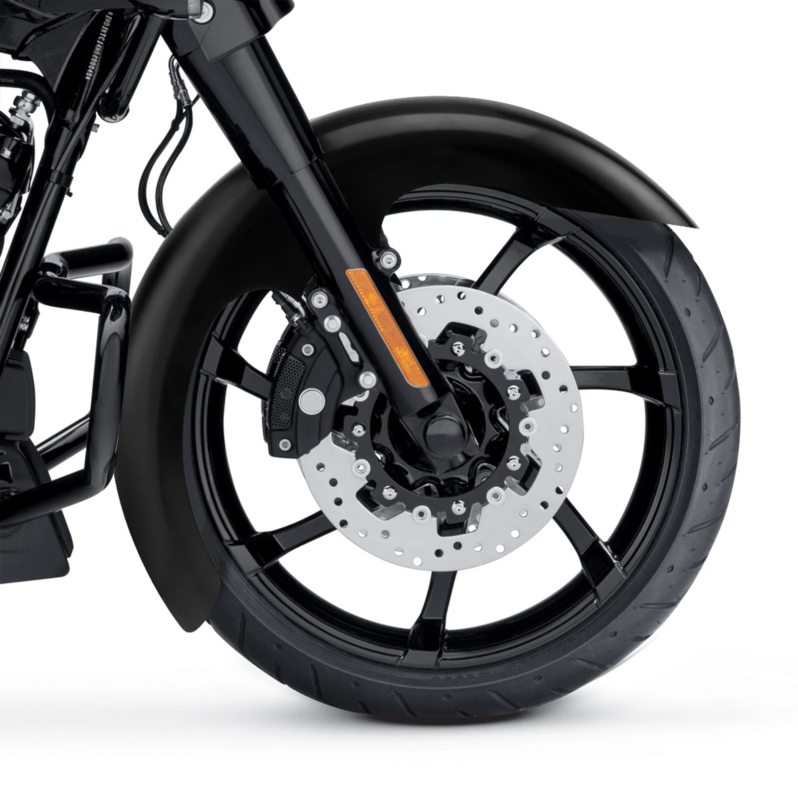 25" Front Wheel Rim & Fender for Harley Touring (2008–Present)