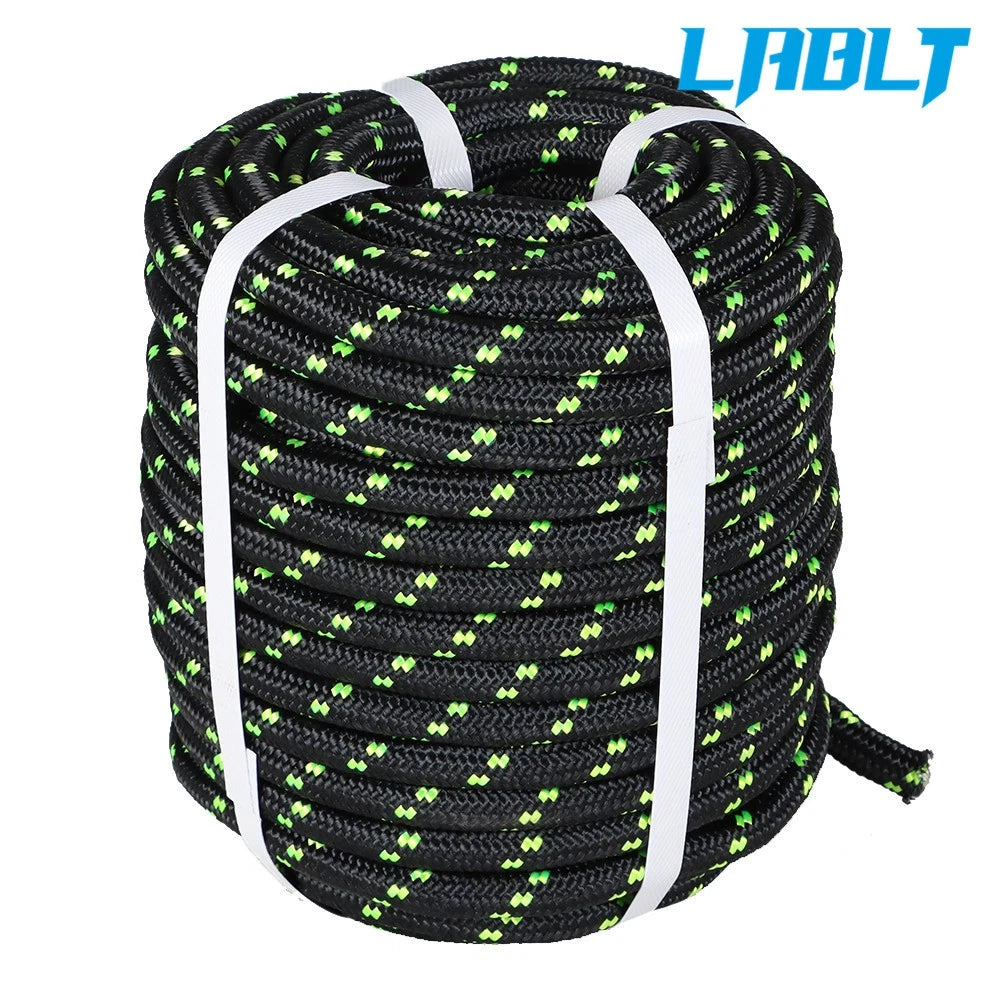 1/2" Double Braid Polyester Rope for Rigging (Breaking Strength 6180lbs)
