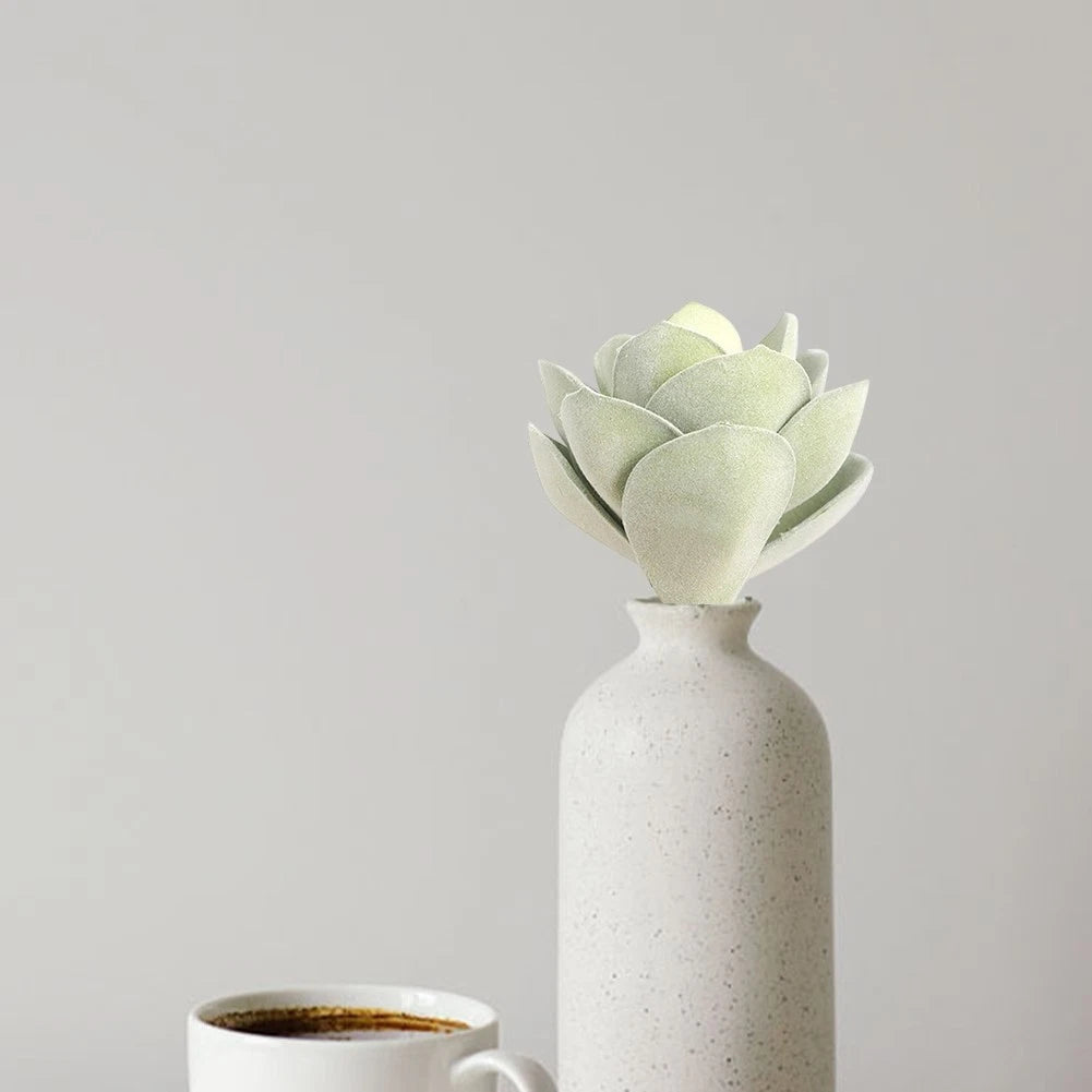 Artificial Succulent 6.3in for Home Office Display
