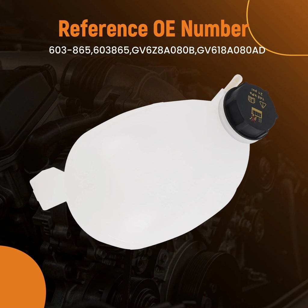 Engine Coolant Overflow Tank Reservoir for Ford Escape (2017–2019) GV618A080AD