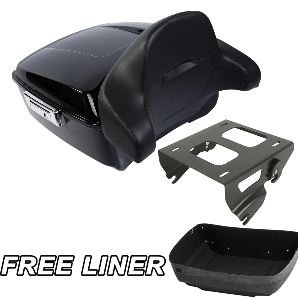Trunk Backrest Pad for Harley Touring (2014–2025)