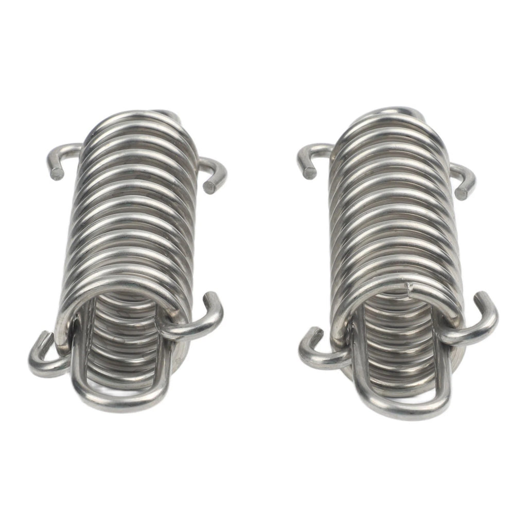 2X Stainless Steel Spring Buffer Mooring Terminals for Easy Transport