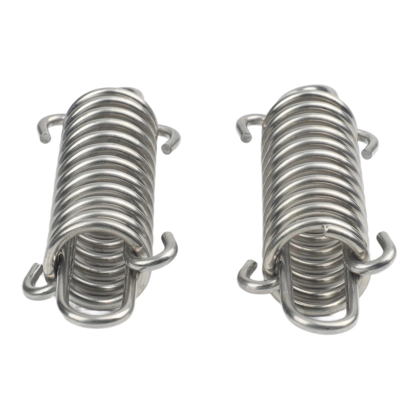 2X Stainless Steel Spring Buffer Mooring Terminals for Easy Transport