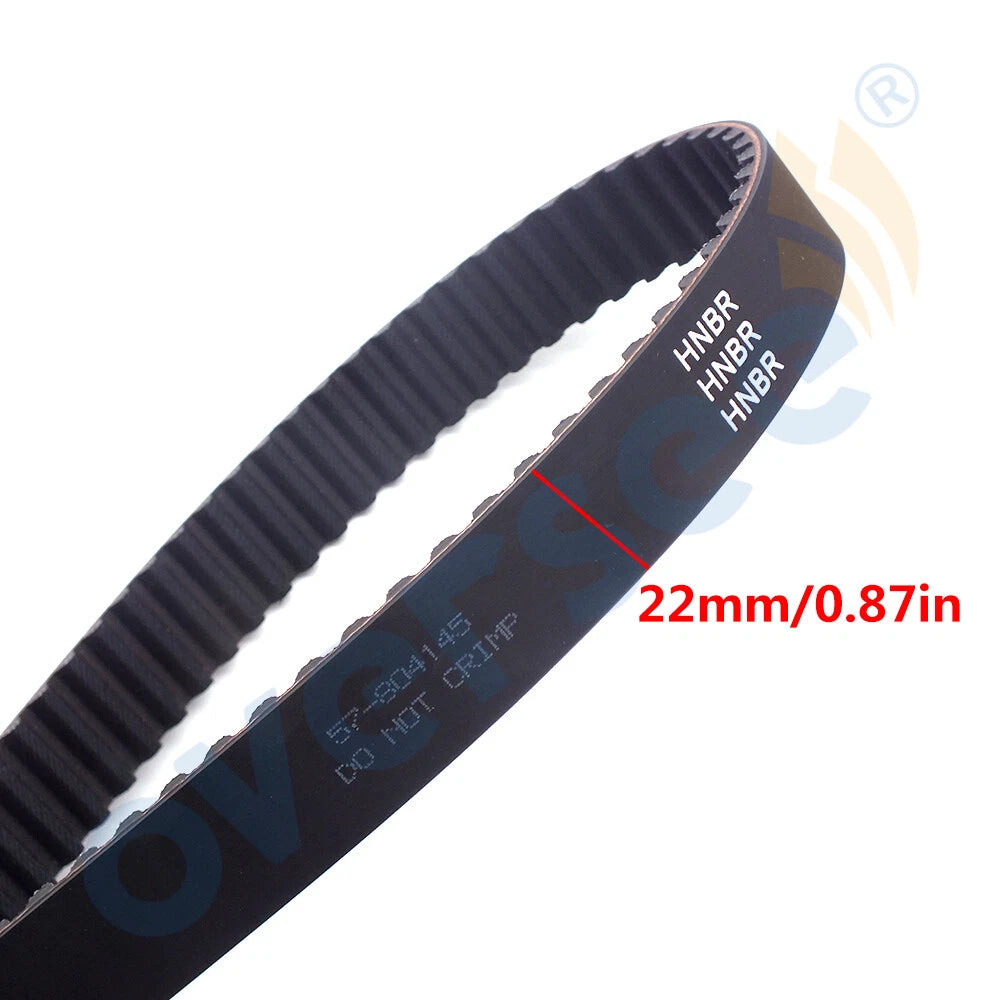 Timing Belt for Mercury Outboard F75 F80 F90 F100 F115 (2000–2023) 57-804145