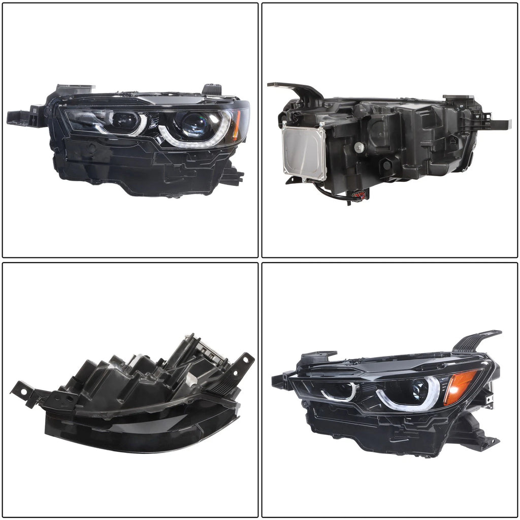 Headlight Assembly for Mazda CX-50 (2023–2024) LED DRL AFS Left Side Black