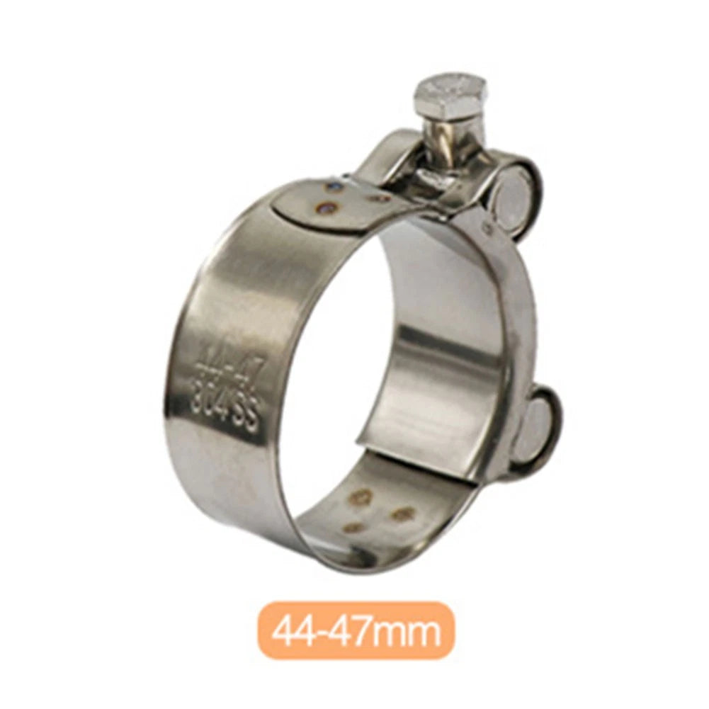 Exhaust Muffler Pipe Clamp for Universal Motorcycles (44-47mm)