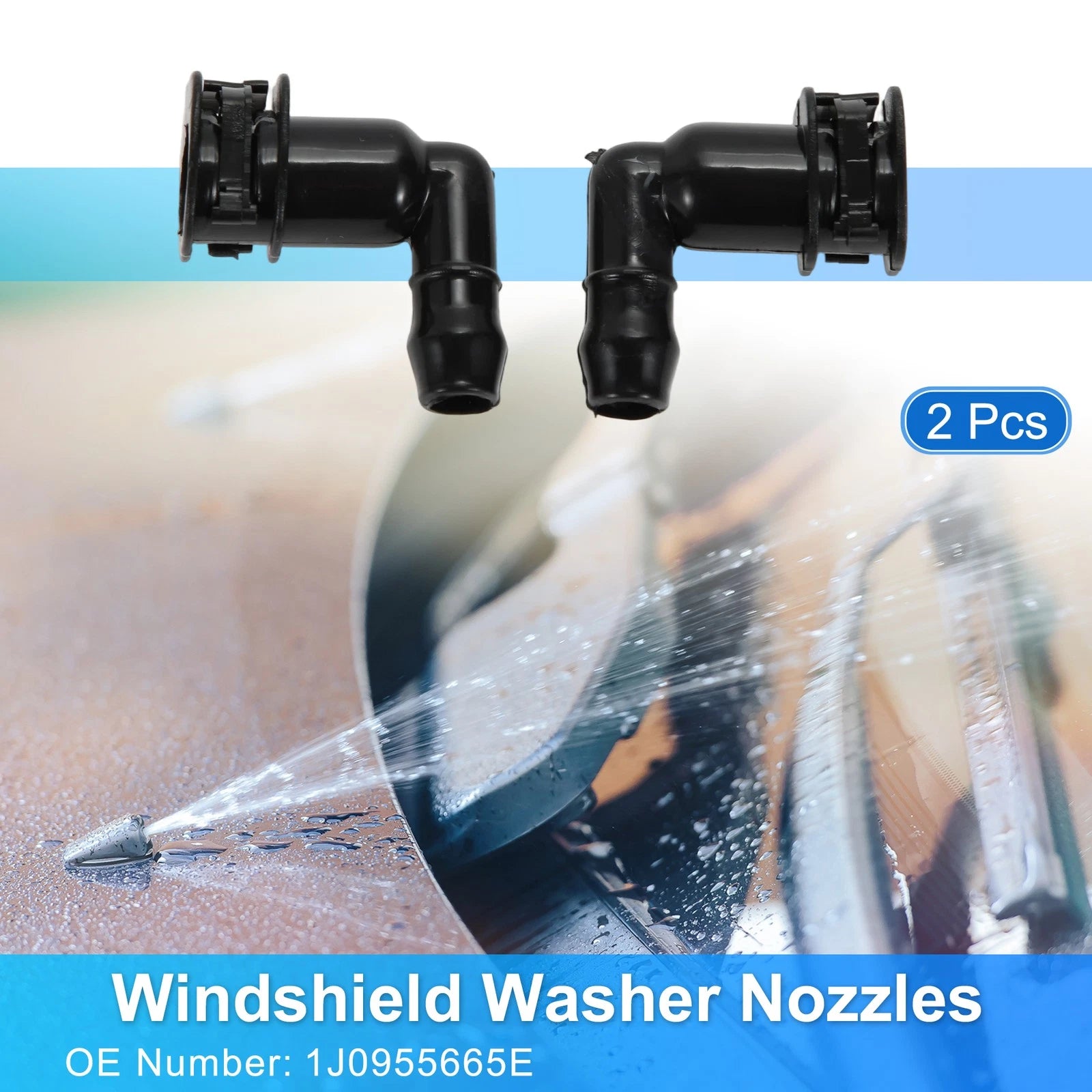 Windshield Washer Nozzle for Audi A4 S4 and A6 Replace OEM (2005–2019)
