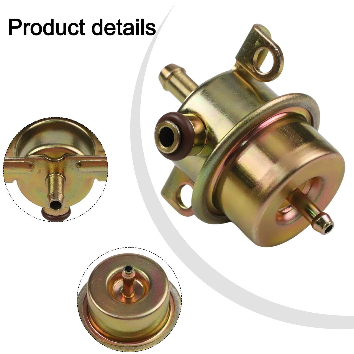 Fuel Pressure Regulator for BMW, Volvo, Hyundai (Replacement)