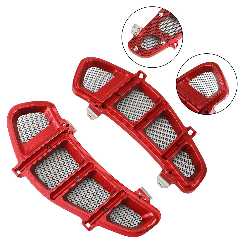 Radiator Guard Protector for Vespa GTS 250 300 (2008–2023) Red
