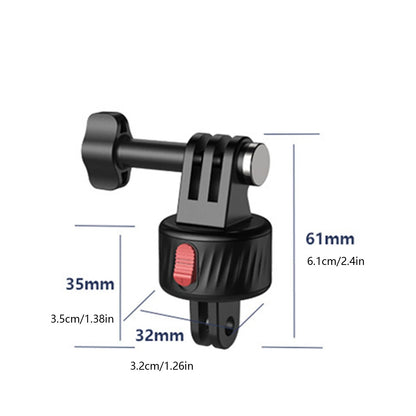Magnetic Tripod Mount for GoPro Hero 7-12 (2018–2023)