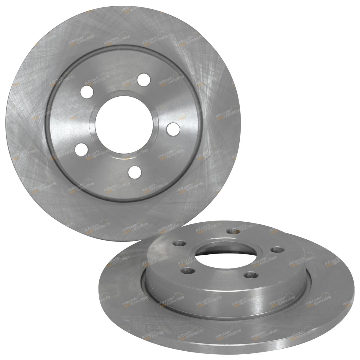 2 Rear Disc Brake Rotors for Ford Focus (2005–2010) 4cyl 2.0L