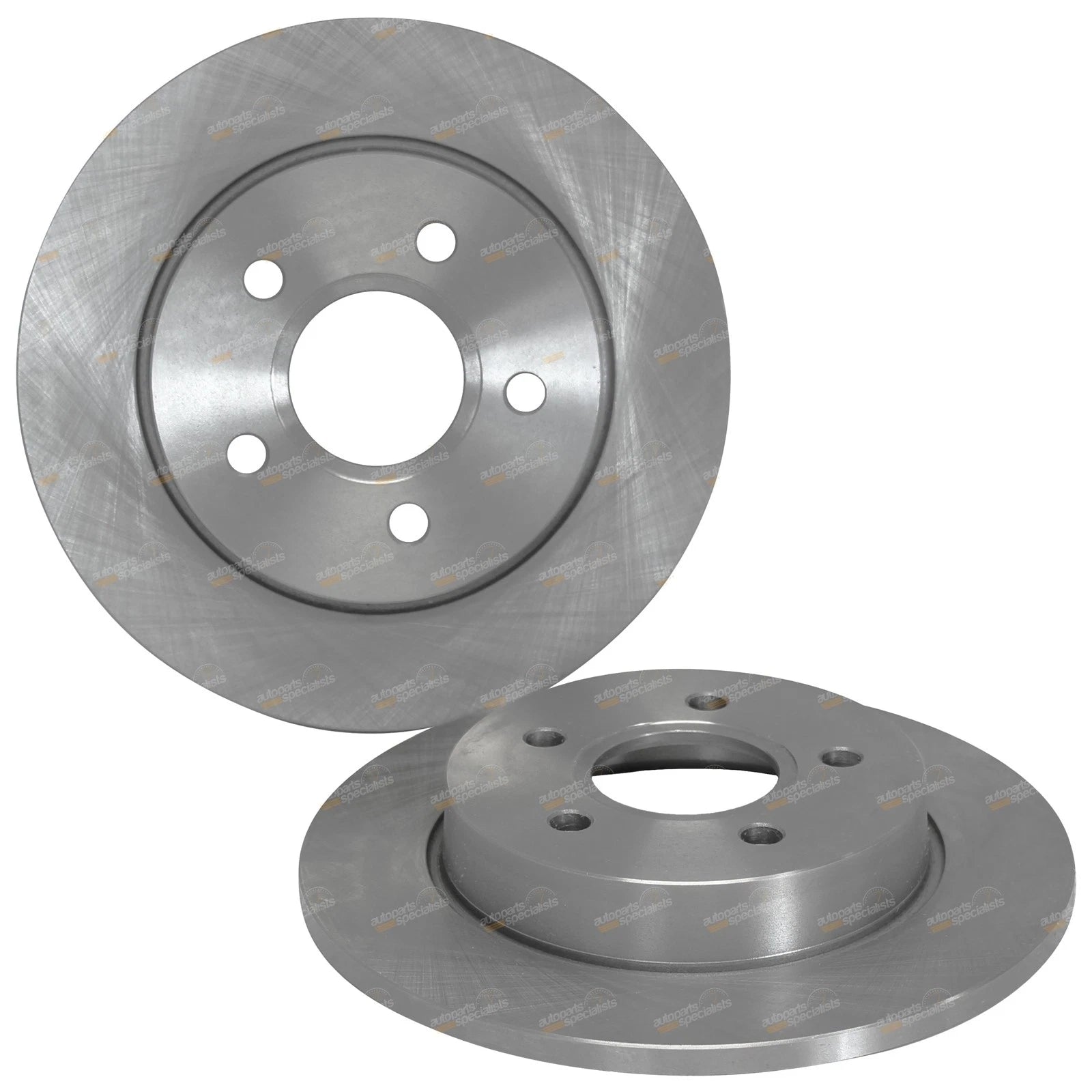 2 Rear Disc Brake Rotors for Ford Focus (2005–2010) 4cyl 2.0L