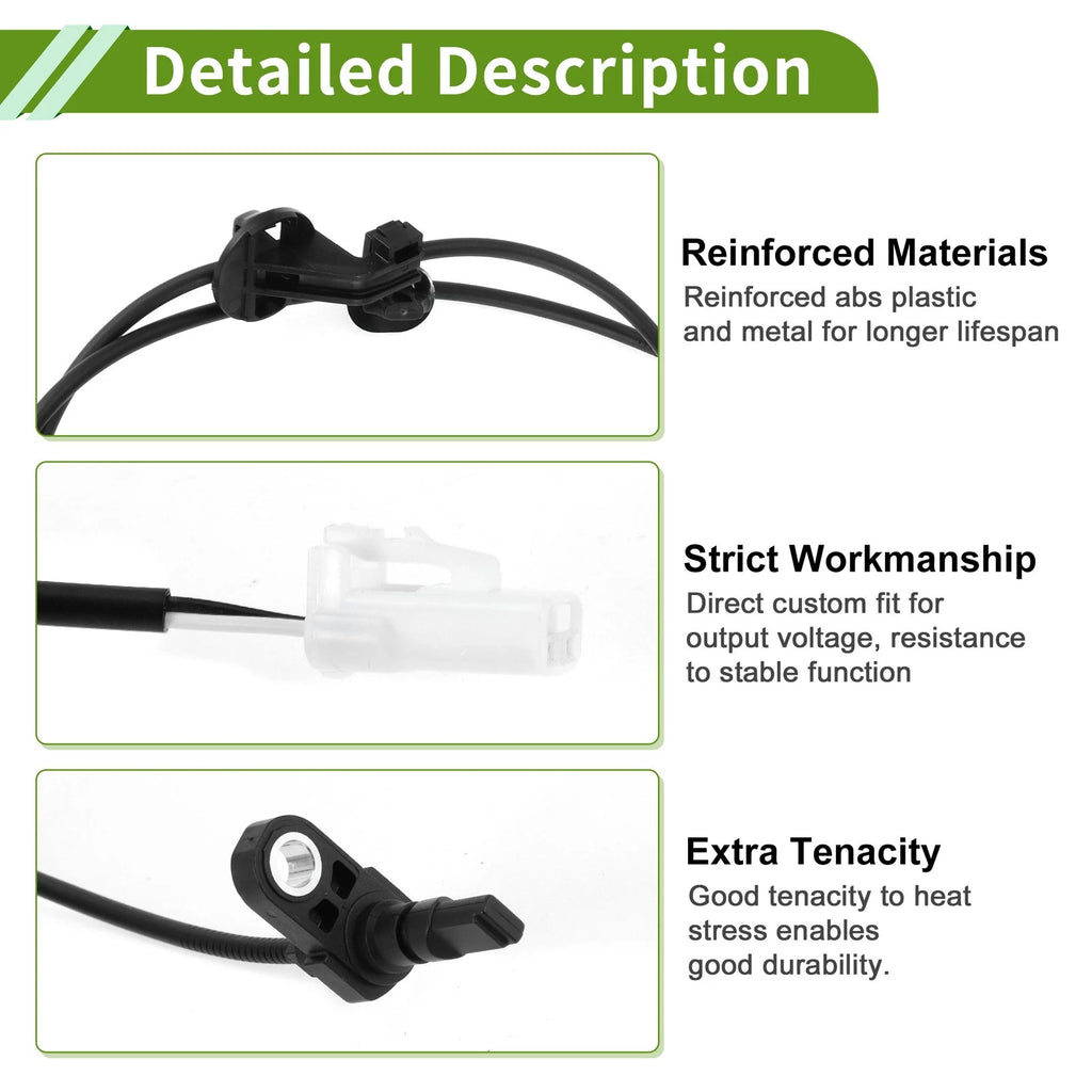 ABS Wheel Speed Sensor Front Left Replacement for Toyota Myvi (2005–2020)